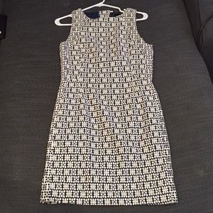Banana Republic paneled fit & flare dress